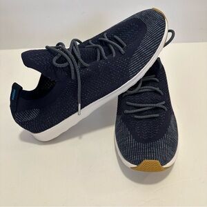 Native AP Mercury Liteknit Blue/Navy Sneakers Athletic Shoes Men's Size 12